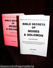 Bible secrets moses for sale  HULL