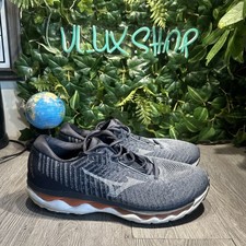 Tênis de corrida Mizuno Wave Sky Waveknit 3 masculino tamanho 14 azul comprar usado  Enviando para Brazil