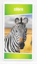 Carte cartatoto zèbre d'occasion  Nancy-