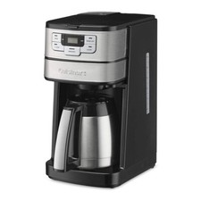 Cafeteira Cuisinart 10 xícaras com moedor automático moer e preparar preto/prata... comprar usado  Enviando para Brazil