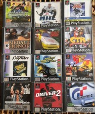 Lot jeux ps1 d'occasion  Fleurey-sur-Ouche