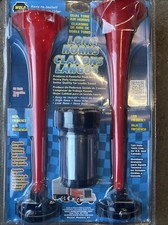 Wolo 417 Long Horns Powerful Big Rig Truck Sound 12 Volts, kit de buzina baixa e alta comprar usado  Enviando para Brazil