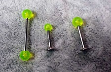 Piercing set labret usato  Roma