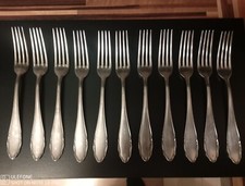 Silberbesteck gabel messer gebraucht kaufen  Laufen