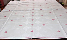 Tischdecke 30x1 weiß gebraucht kaufen  Illingen