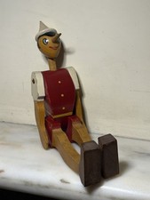 Pinocchio legno vintage usato  Valdastico