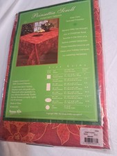 Table cloth poinsettia for sale  Jacksonville