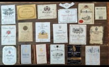 Lot étiquettes vin d'occasion  Nîmes