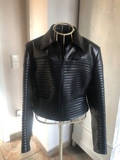 Jitrois lederjacke bikerstil gebraucht kaufen  Limburg a. d. Lahn