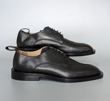 Sapatos sociais femininos JIL SANDER de couro preto com cadarços tamanho 38 UE/8 EUA/5 Reino Unido comprar usado  Enviando para Brazil