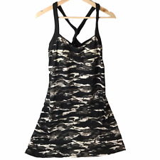 Vestido esportivo Balance coleção ao ar livre sutiã embutido copos acolchoados preto camuflado M comprar usado  Enviando para Brazil