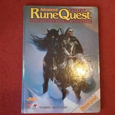 Advanced runequest rulebook for sale  EDINBURGH