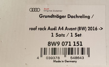 Riginal audi dachreling gebraucht kaufen  Hohenbrunn