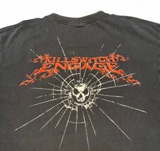 Camiseta Vintage Kill Switch Engage Metal Band, Datada de 2006, Medidas 20x28, Compatível com G, usado comprar usado  Enviando para Brazil