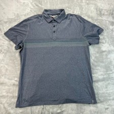 Camisa polo masculina cinza grande esporte fim de semana camada marinha, usado comprar usado  Enviando para Brazil
