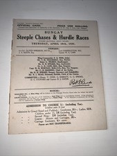 Bungay racecard 35 for sale  ASHFORD