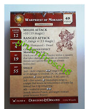 ►WARPRIEST OF MORADIN ►14 U ►WAR DRUMS 2006 ►D&D MINIATURES GAMES CARD ►WIZARDS, usado comprar usado  Enviando para Brazil