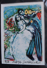 Raya sorkine lithographie d'occasion  Rognonas