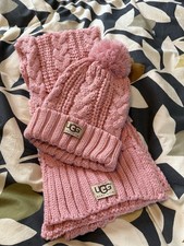 Pink ugg beanie for sale  MELTON MOWBRAY