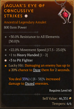 Amulet Barbarian 1GA Pit Fighter Diablo 4 ETERNAL REALM  SC D4 PS5 Xbox comprar usado  Enviando para Brazil