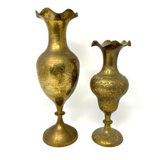 Vintage brass vases for sale Vintage brass vases for sale  Osage
