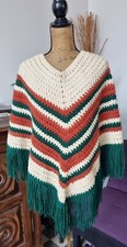 Poncho crochet taille d'occasion  Saint-Ouen