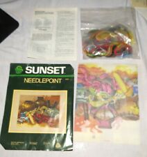 Sunset needlepoint native for sale  San Jose