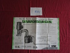 9321 dépliant vaporisateur d'occasion  Caderousse