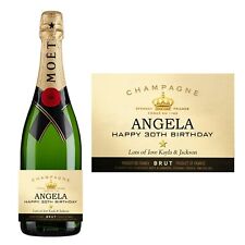 Personalised champagne moet for sale  UK