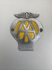 Vintage car badge for sale  HORSHAM