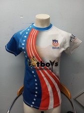 USA Beach Volley Volleyball voleibol estados unidos jersey shirt camiseta L elas comprar usado  Enviando para Brazil