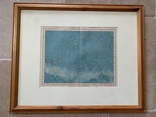 Coloured astronomical map for sale  LEIGHTON BUZZARD