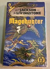 MAGEHUNTER - Rare Fighting Fantasy gamebook no. 57, 1st Ed, TRIPLE signed!, usado comprar usado  Enviando para Brazil