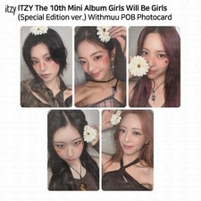 Usado, ITZY 10º Mini Álbum Girls Will Be Girls Special Ver. Cartão fotográfico Withmuu POB comprar usado  Enviando para Brazil