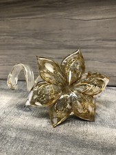 Amber clear glittered for sale  Hartford