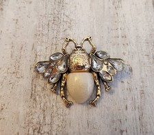 Brosche biene zikade gebraucht kaufen  Bochum