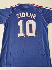 Camiseta França 98 assinada pelo vencedor da Copa do Mundo ZINEDINE ZIDANE prova fotográfica comprar usado  Enviando para Brazil