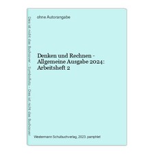 Denken rechnen allgemeine gebraucht kaufen  Ohlsbach