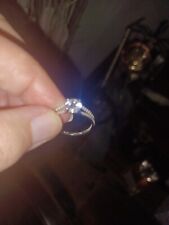 Bague blanc zirconium d'occasion  La Loupe