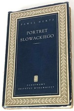 Paweł Hertz: Portret Słowackiego. Warszawa: PIW [druk 1953] na sprzedaż  PL