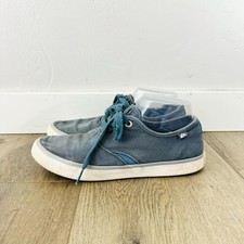Tênis de lona azul Quiksilver Shorebreak com sola de borracha masculino 7, usado comprar usado  Enviando para Brazil
