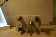Stylisches weinregal beton gebraucht kaufen  Herne
