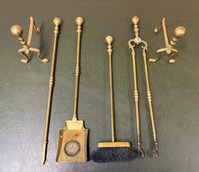 Kaminbesteck kaminset messing gebraucht kaufen  Bocholt