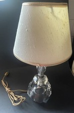 Glass lamp silver for sale  Patagonia