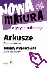 Używany, Nowa Matura 2024 - Język Polski, Arkusze ZP na sprzedaż  PL