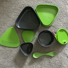 Kit de almoço Light My Fire Camping Mess 8 peças **1 pessoa reutilizável comprar usado  Enviando para Brazil