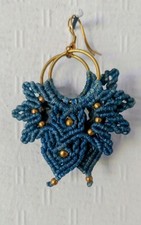 Macrame hrringe hrschmuck gebraucht kaufen  Mainz