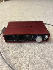 Scarlet focusrite 2i2 for sale  LIVERPOOL