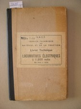 Livret technique locomotives d'occasion  Genlis