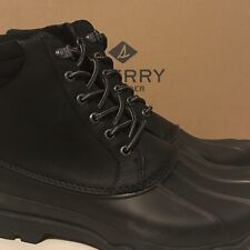 Usado, NOVA Bota Sperry Top Sider Masculina Tamanho 11.5 M Avenue Duck Preta STS 23428 comprar usado  Enviando para Brazil